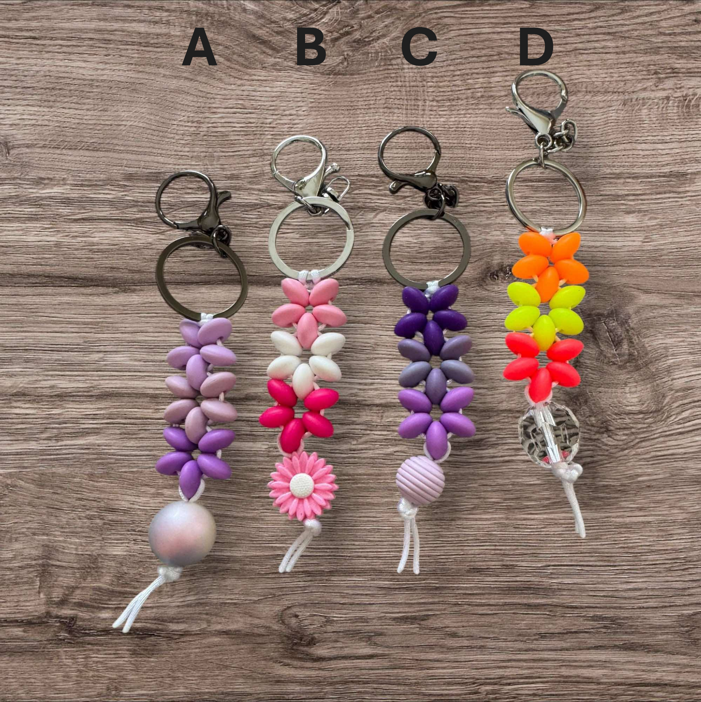 Flower Keychains #2