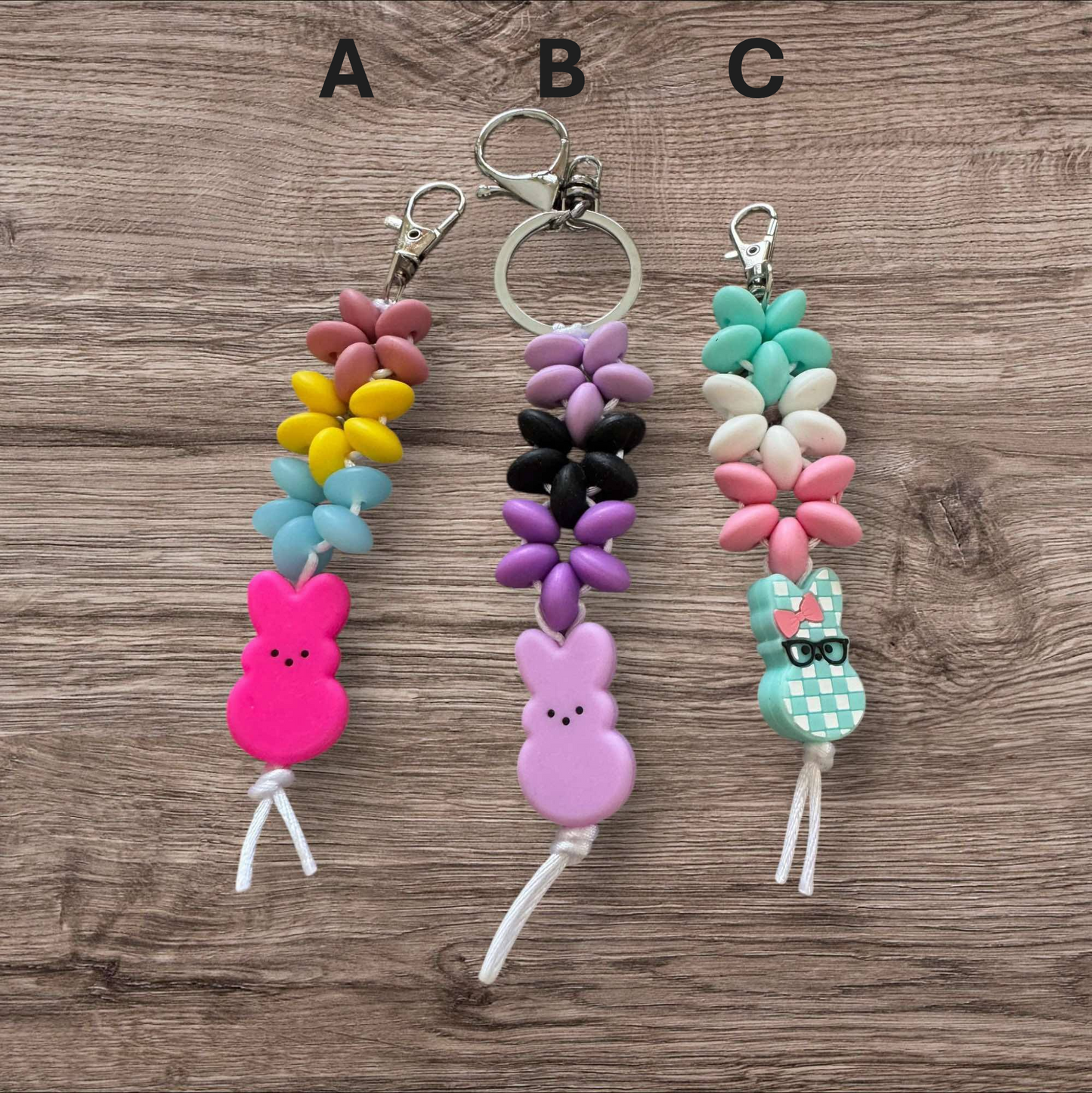 Flower Keychain #6