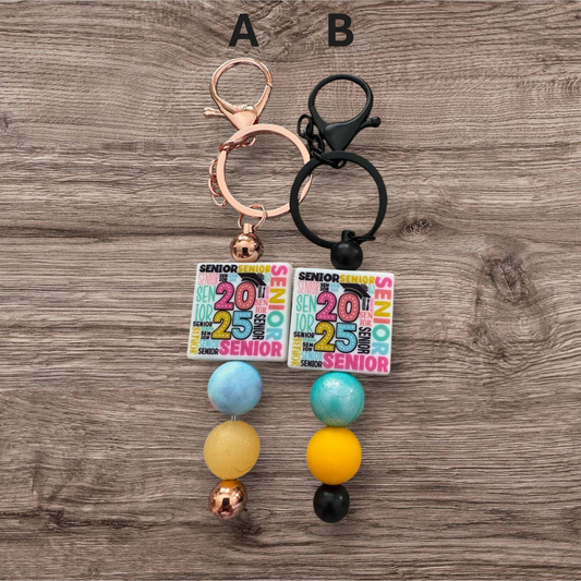 Graduate Class 2025 Keychains