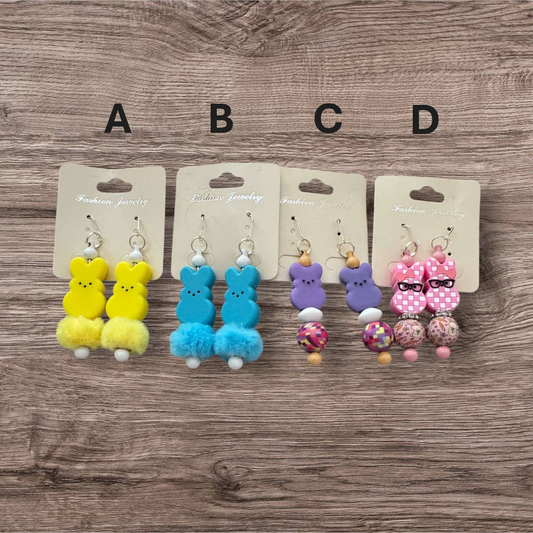 Spring Bunny Earrings